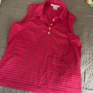 Nike sleeveless golf shirt